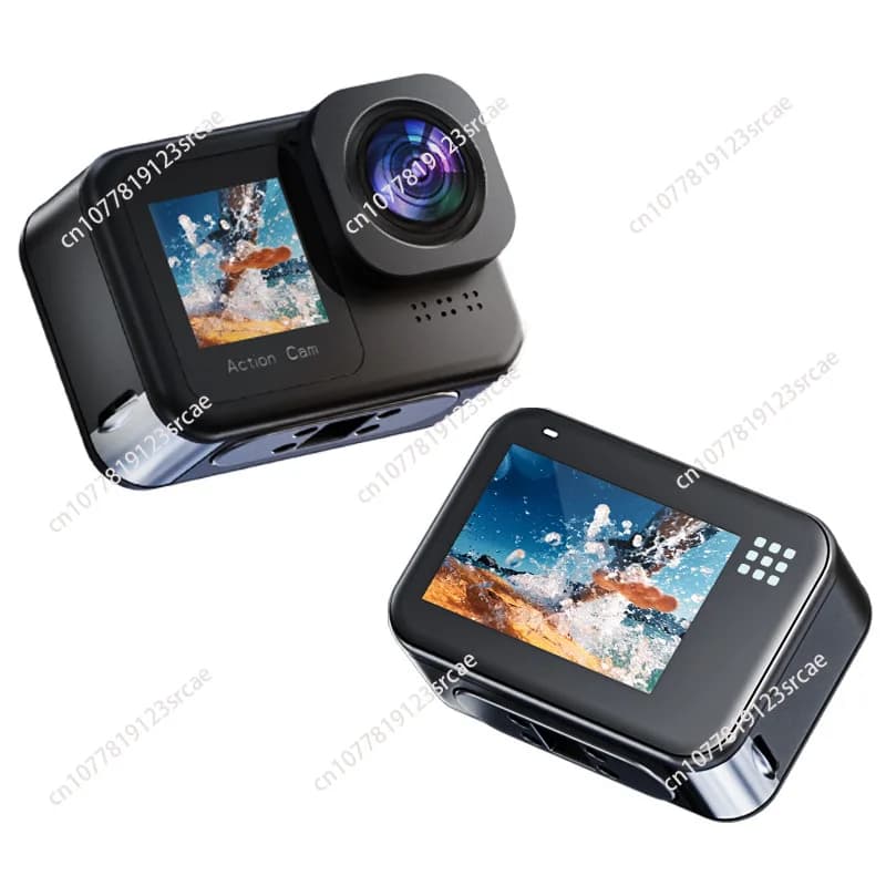 8XZOOM Wireless Remote Digital Sports Camera H.264 5K30fps 20m DV Waterproof Bike Anti-shake Recorder Vlog Helmet Mini