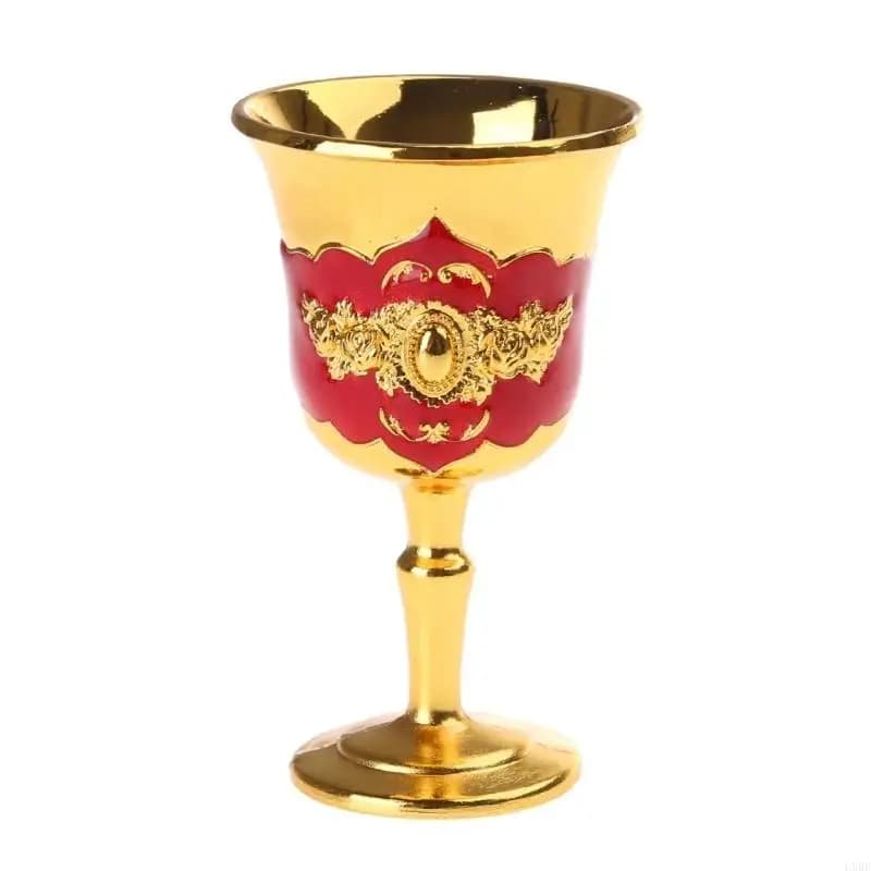 L9BE Bicchieri da vino Bicchieri da champagne Calice da bevanda in stile europeo Tazza da cocktail per bar Decorazioni per
