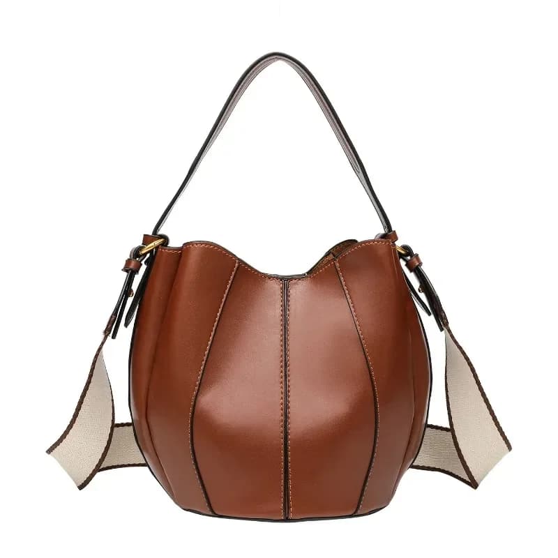 Luxury Leather Diaper Bag For Ladies Fashionable Shopping Party Tote Purse Elegant Classic Designer Paris High End Unique