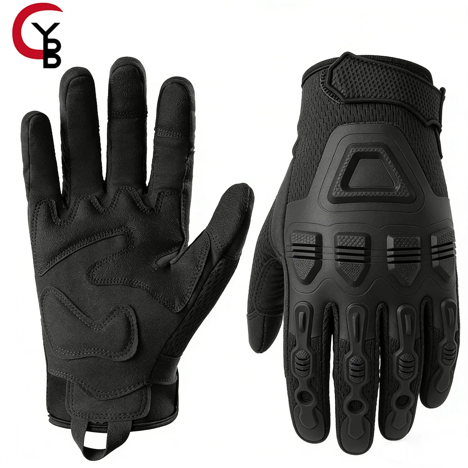 Guanti Tattici YANBIGUO Resistenti all'Usura per Moto Fuoristrada, Ciclismo, Arrampicata, Regalo Ideale per Motociclisti Off-Road