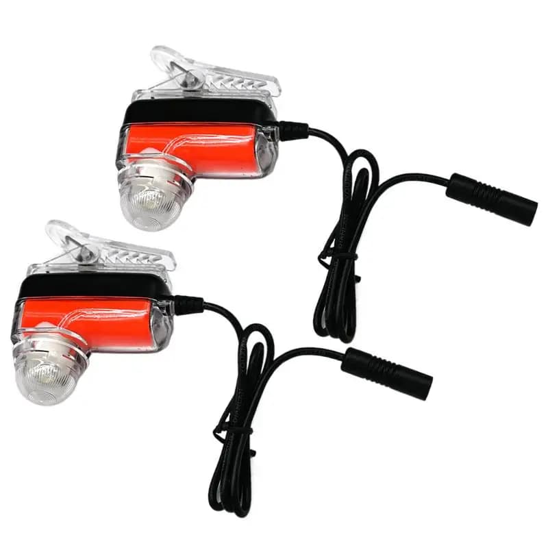 Giubbotto di salvataggio Luce stroboscopica Giubbotto da nuoto Luce lampeggiante Salvagente portatile Lampada di avvertimento per il nuoto Indicatore di posizione marina sulla spiaggia