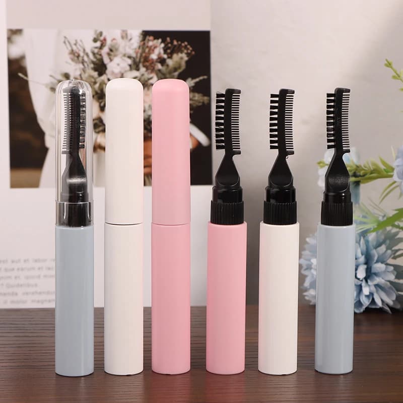 Reusable 10ml Double Head Brush Tube Empty Mascara Gel Bottle for Eyebrows Make from You Extension of Eyelashes Containers for Cosmetics Packing
