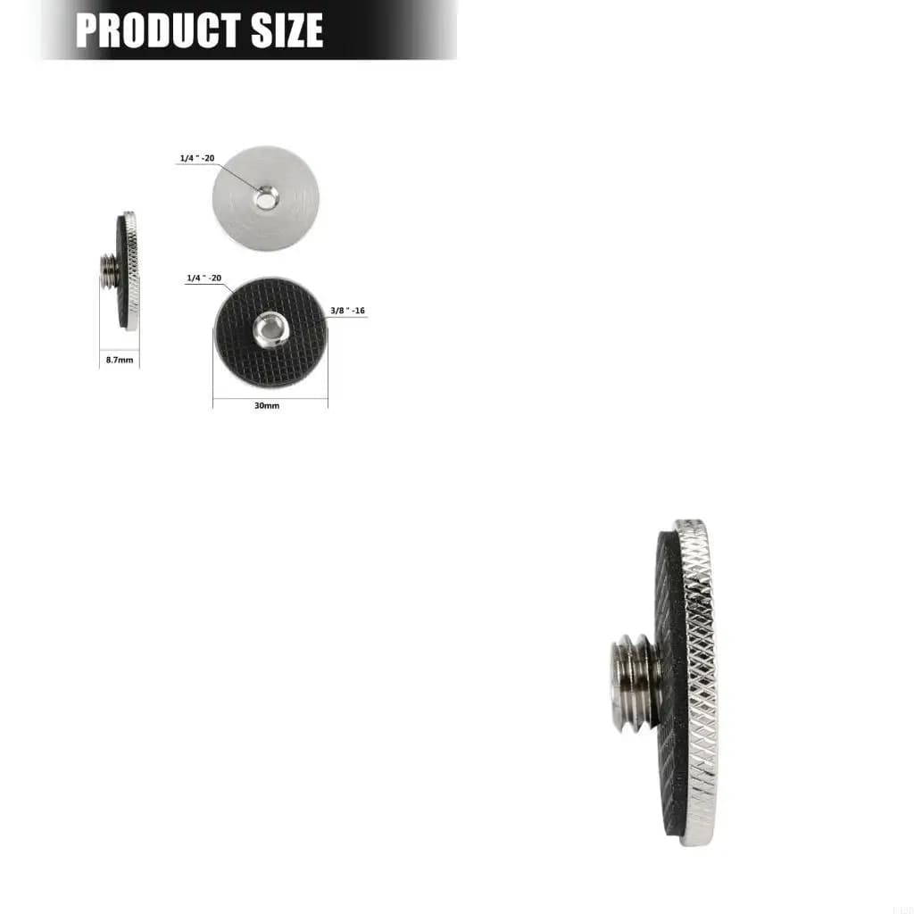 F42D 1/4inch-20 Female To 3/8inch-16 Male Camera Screw Adapter Aluminum Mounting Adapter For Tripod Monitor Light Stand