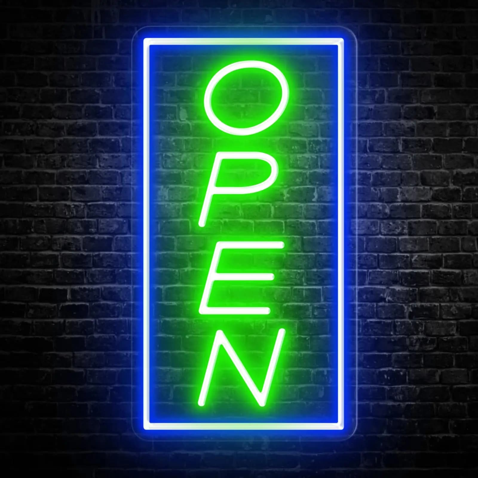 Insegne luminose a LED per uffici aziendali, negozi, ristoranti, bar, caffè, spa, ecc. Cartelli Aperto/Chiuso. Insegne luminose al neon a luce aperta
