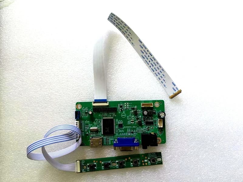 Yqwsyxl kit for B156XW04 V7 B156XW04 V8 V8 HDMI + VGA LCD LED LVDS EDP Controller Driver Board