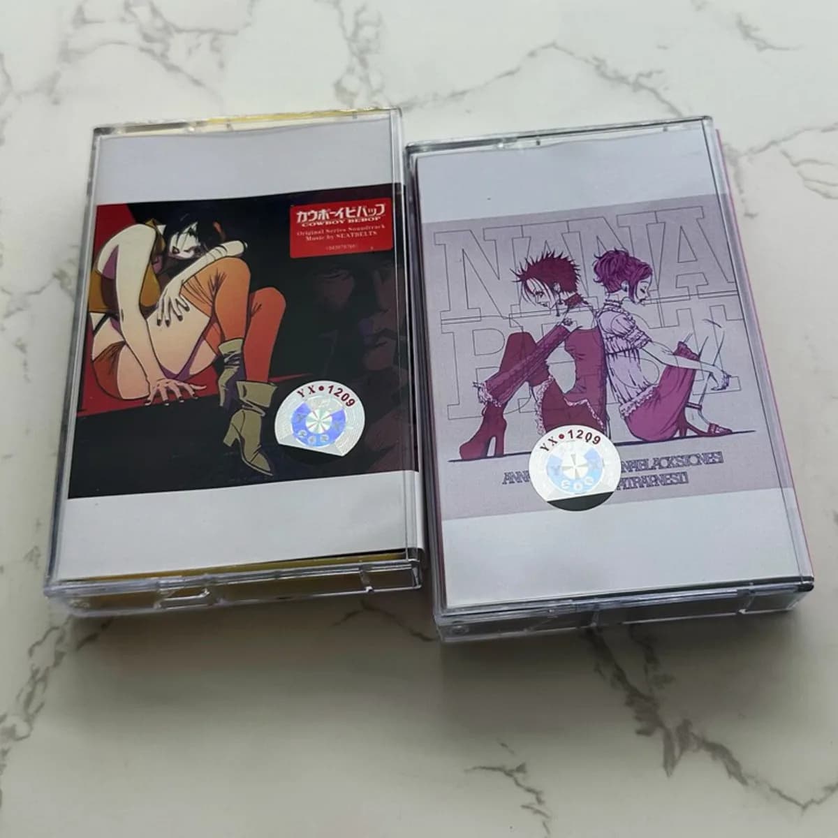 Cowboy Bebop & NANA: Le migliori cassette musicali del soundtrack anime - Collezione classica di jazz e rock per i fan