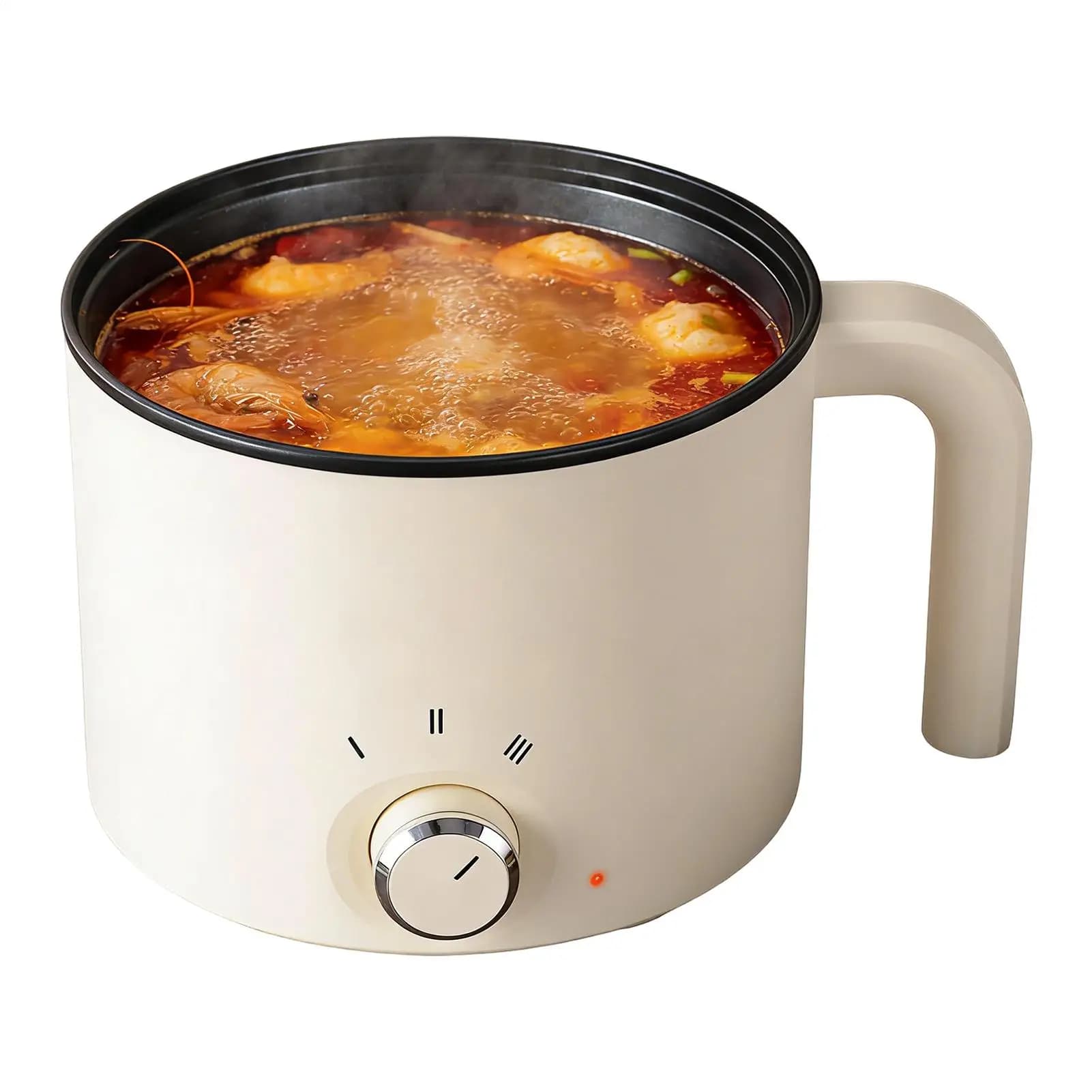 Electric cooker for Cooking, Personal pan, Electric cooker for Dormitory, for Eggs, Soups, Porridge, Steaks, Haina, for University students and teenagers
