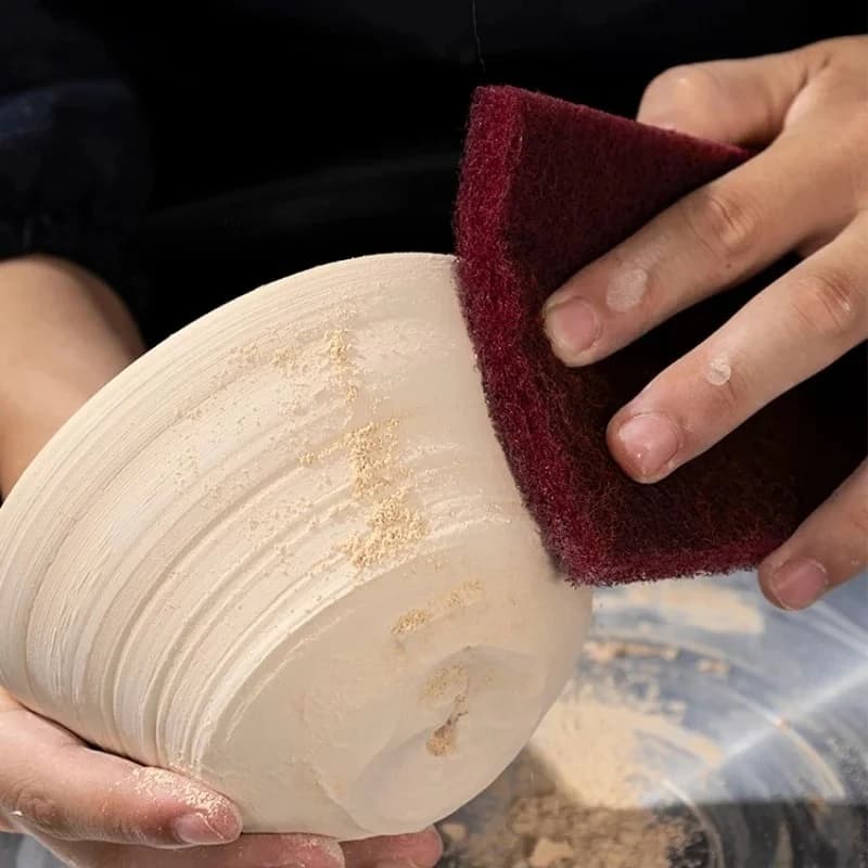 Pottery Tools Polishing Sponge Ceramic Blank Polishing Model Plaster Polishing DIY Clay Sculpting Modeling Grinding Tools