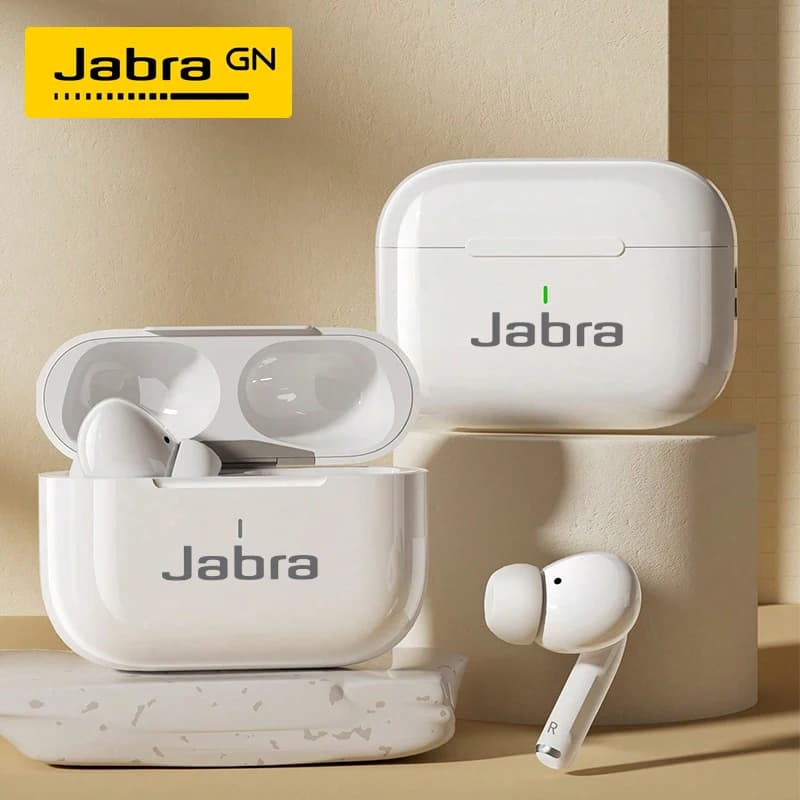 Auricolari Bluetooth Jabra In-Ear Wireless HiFi Stereo Impermeabili per Gaming, Cuffie Sportive TWS con Microfono per Chiamate HD