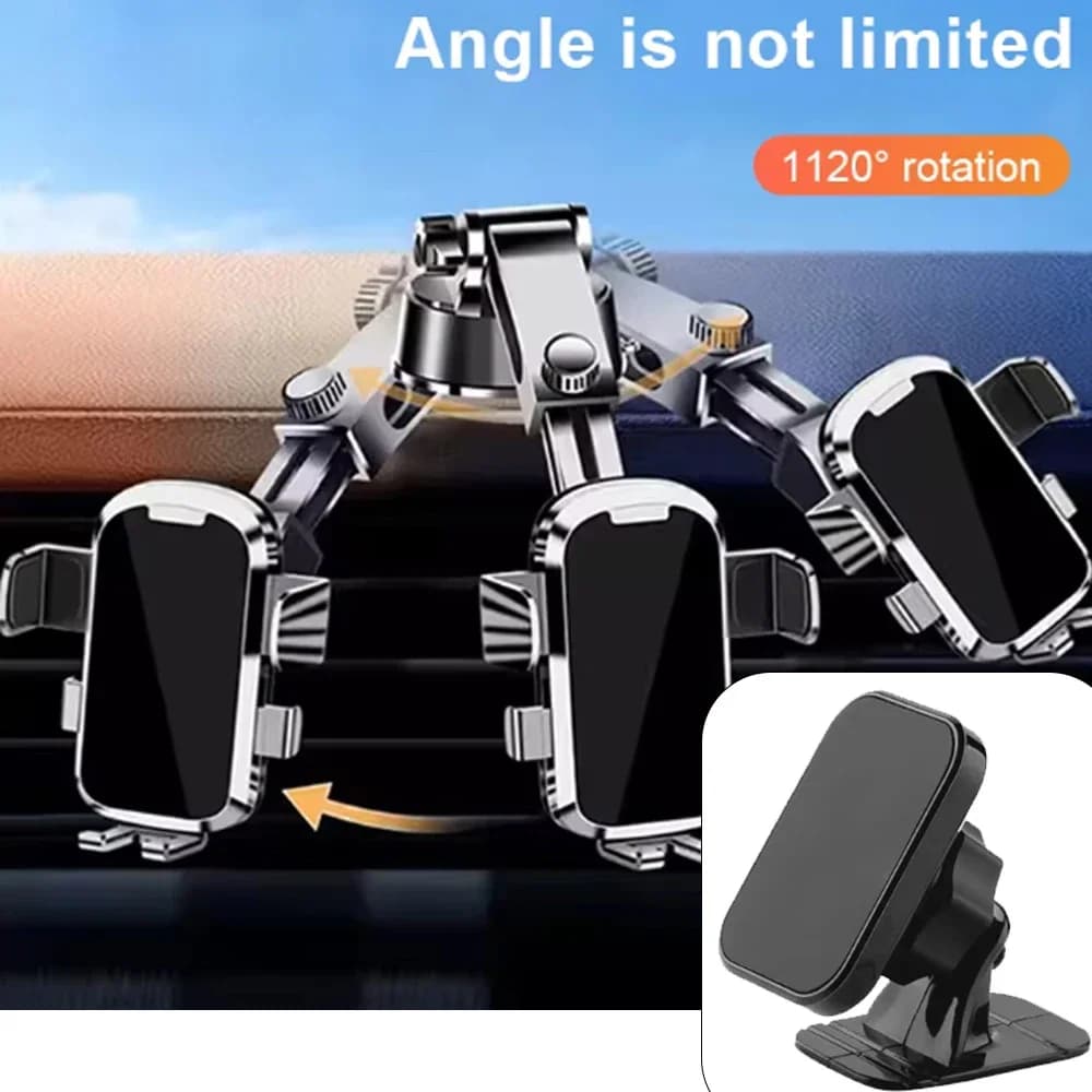 Supporto Magnetico per Auto per iPhone Samsung, Supporto per Telefono Cellulare da Bocchetta dell'Aria, Supporto GPS Magnetico