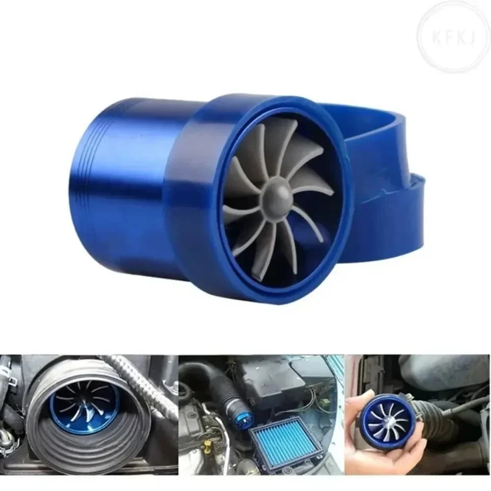 Turbocharger for car vehicles turbo charger with double turbine 1 pcs General Power Gas Fuel saving for vehicle truck parts Rubber covers
