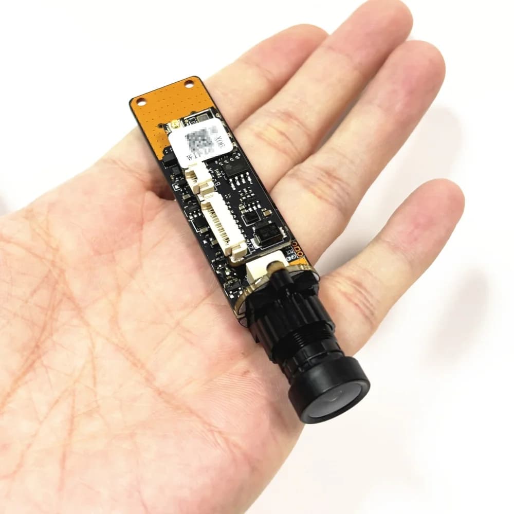 Mini modulo telecamera IP da 5 MP Chipset PCB WiFi da 2 MP 5 MP con audio in via di sicurezza nascosta Auto di sorveglianza fai da te Riconoscono le figure umane