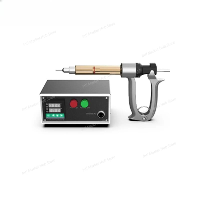 Piccola pistola portatile per iniezione di olio riscaldante, un popolare atomizzatore e-liquido usa e getta e una macchina per iniezione di olio in Europa e America
