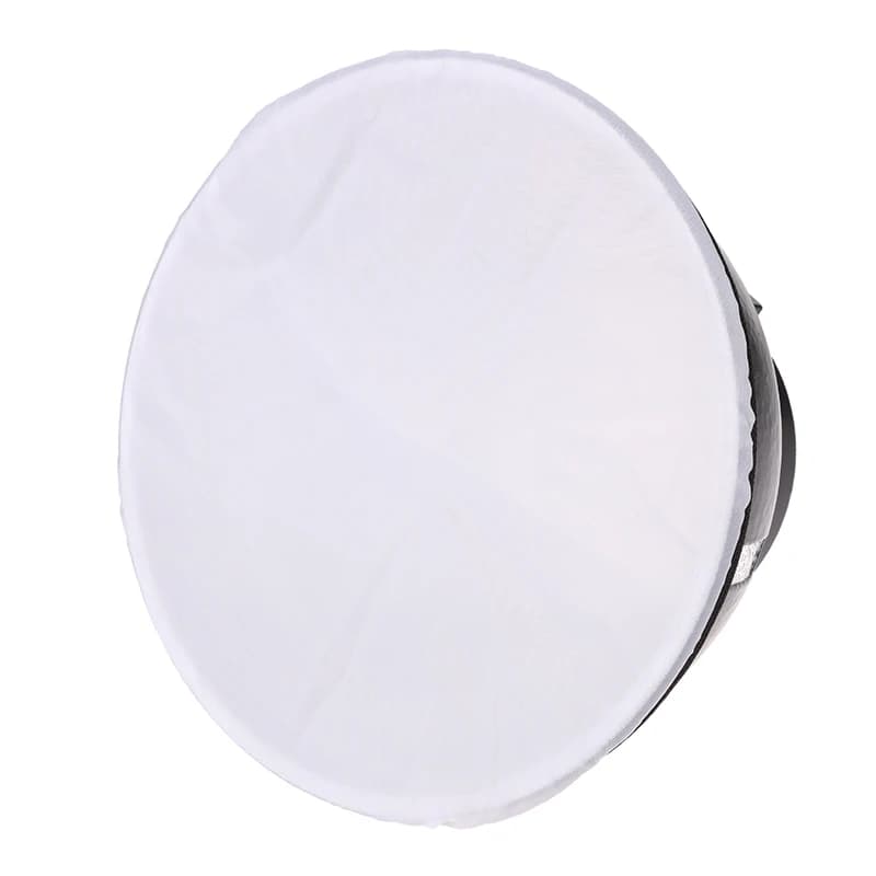 1PC Photography Soft Light Stoffe Diffuser For 18 CENTIMETRI Standard Studio Stroboscopic Reflector Radomo Soft Cloth Accessories