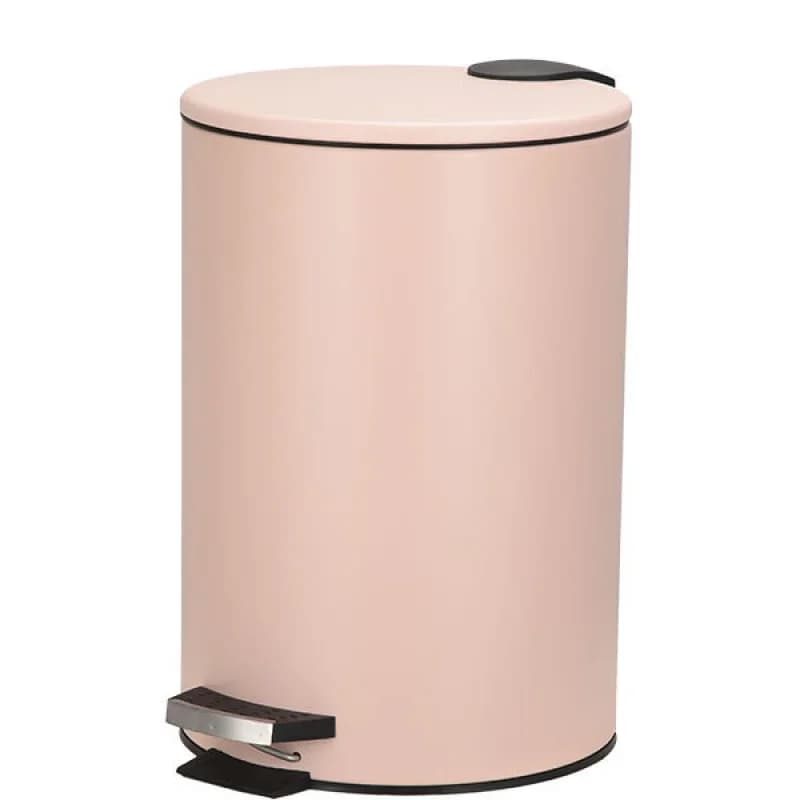 7L Stainless Steel Trash Can with Foot Pedal,Dust-Proof Metal Step Waste Bin,Kitchen,Bathroom,Washroom,Compost Garbage Container