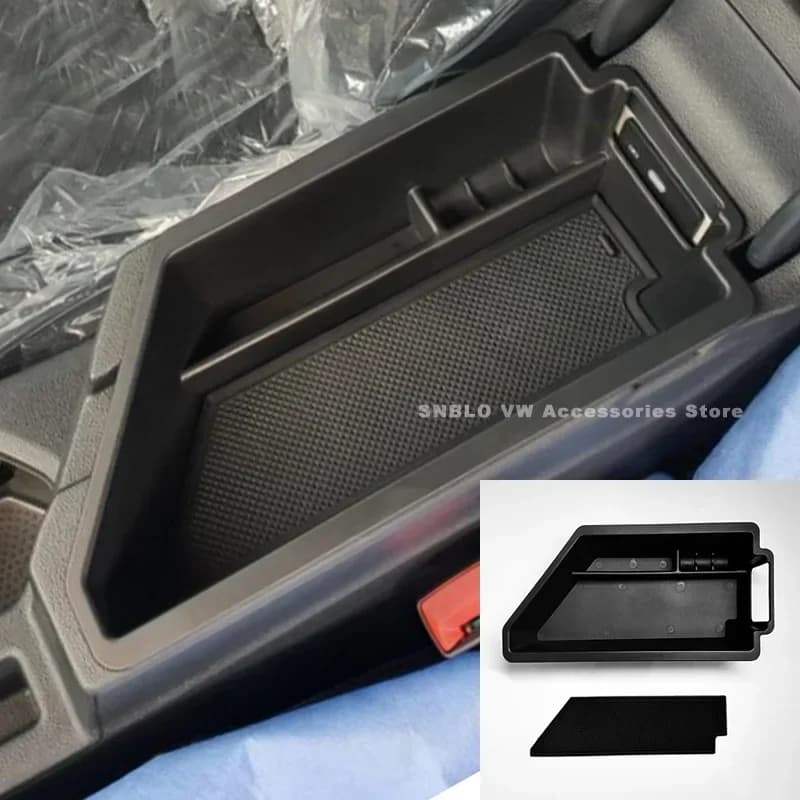 Scatola portaoggetti per bracciolo interno per console centrale per accessori VW Jetta 2019 2020 2021 2022 2023 (tambolo per coreano)