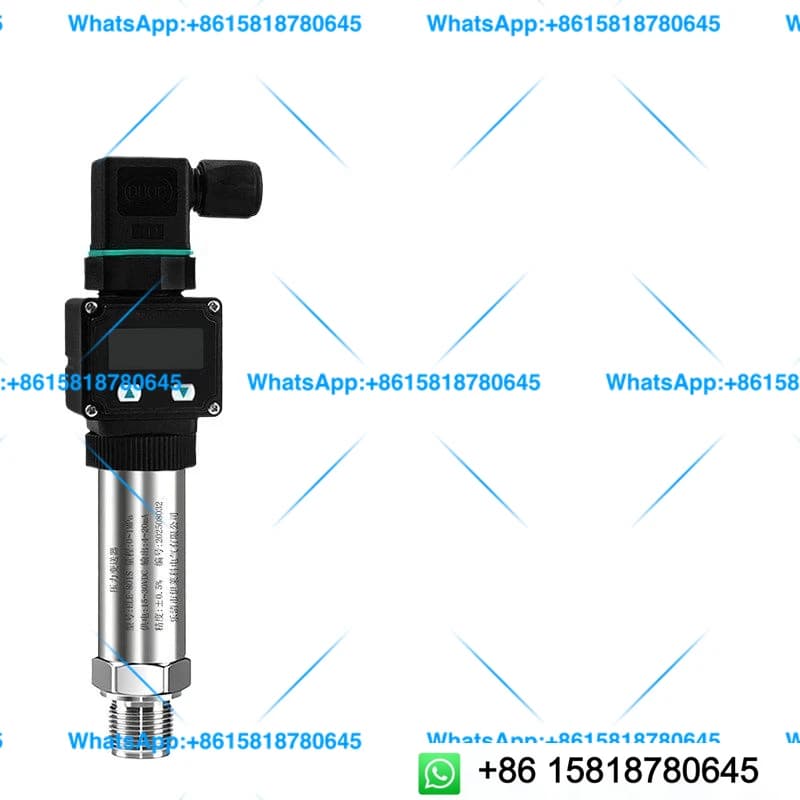 Intelligent Digital Display Pressure Sensor High-precision Diffusion Silicon Gas Liquid Water Pressure Gauge Control Transmitter
