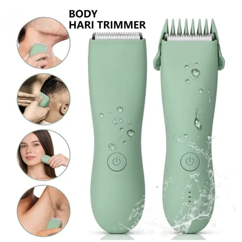 Electric Body Trimmer for Men Body Groomer Beard Face Hair Clipper Intimate Shaver For Daily Personal Grooming