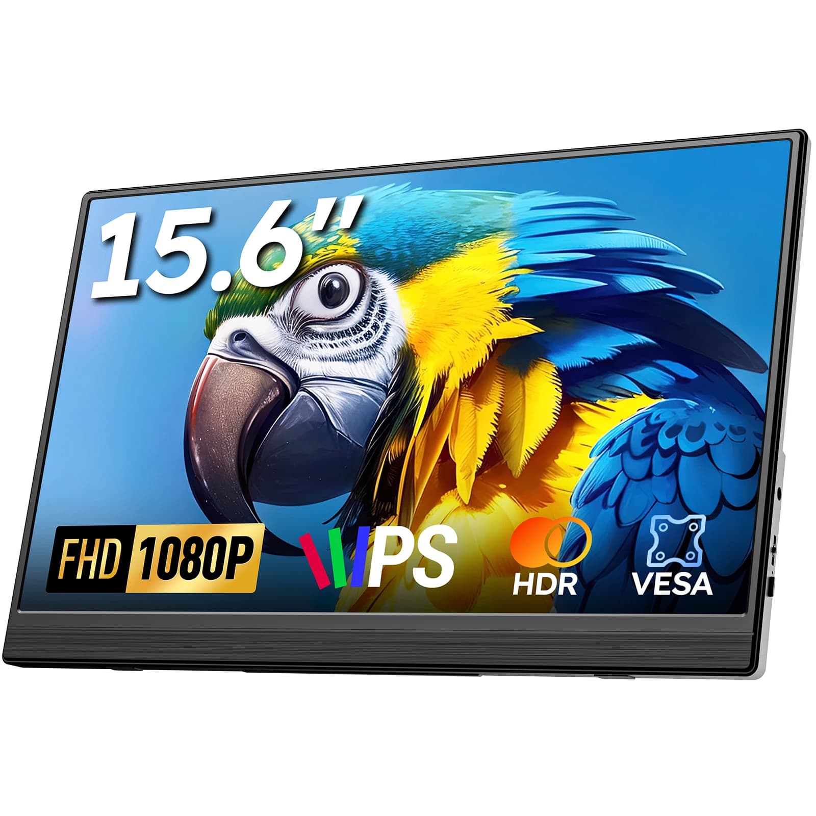 Monitor Portatile Dopesplay da 15,6 Pollici 1080P IPS, Schermo Esterno Estensibile per Laptop, PS4/5, Switch, Monitor da Viaggio per Gaming