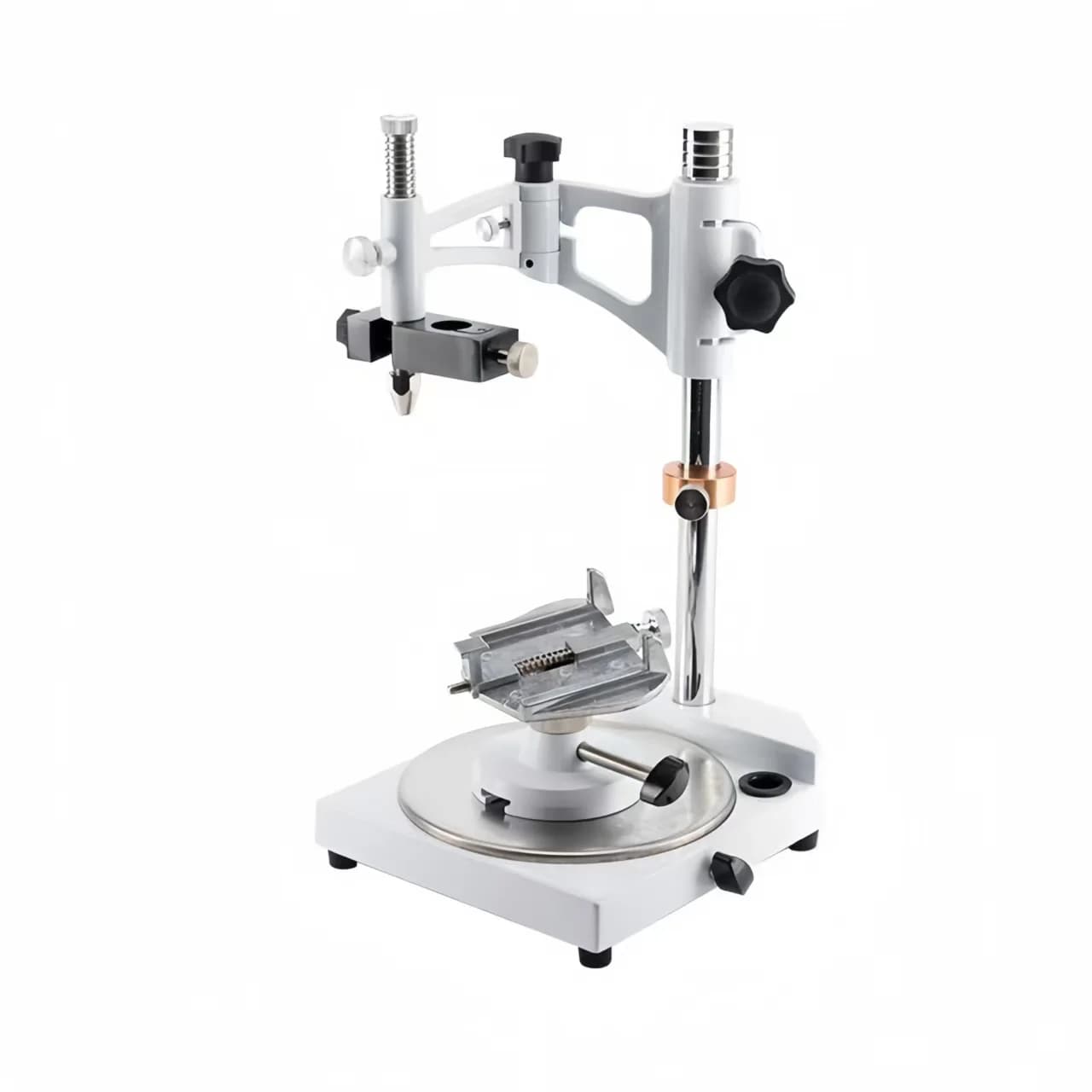 Visualizzatore per Laboratorio Odontotecnico Simply Parallel Surveyor, Strumento Completamente Regolabile con Base Quadrata per Osservazione Parallela