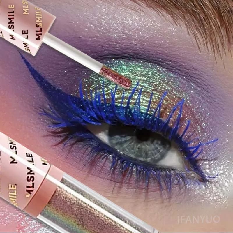 6 Color Metallic Liquid Umbrella, Waterproof, High Gloss, Long Life and Anti-Watch, Lighting Glitter for Makeup Eyes from Palcoscenic