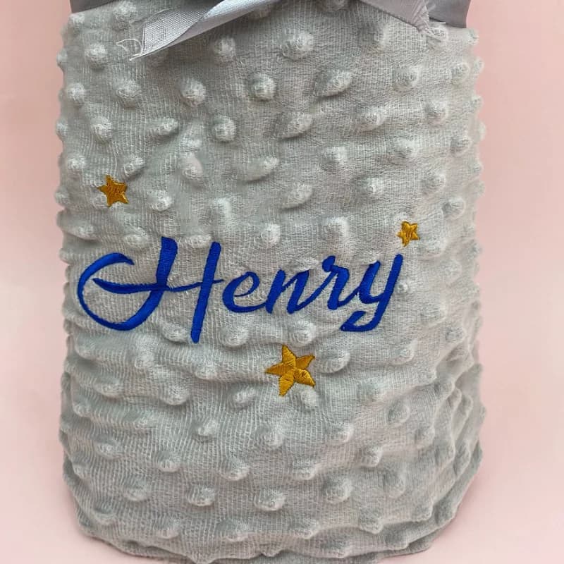 Custom Name Baby Blanket Pattern Personalized Swaddle Stroller Bed Crib Blanket for Baby Shower Gift