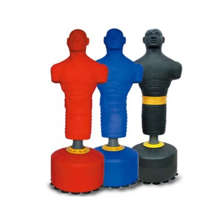 Sacco da Boxe a Forma Umana 175cm, Resistente, da Terra, per Allenamento in Palestra e Boxe - Promozione Vendite
