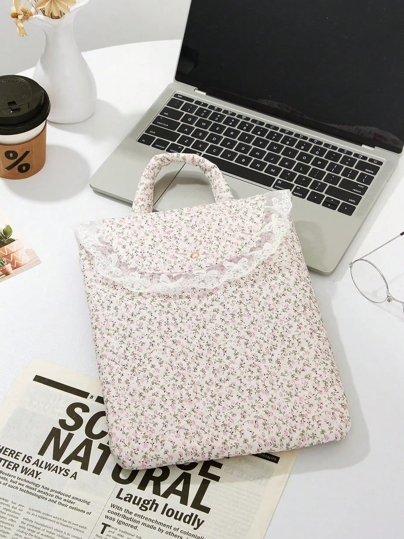 Borsa morbida per laptop, simile a una nuvola, custodia protettiva per tablet dallo stile pulito e carino, custodia per notebook da 11/13/15 pollici per il ritorno a scuola