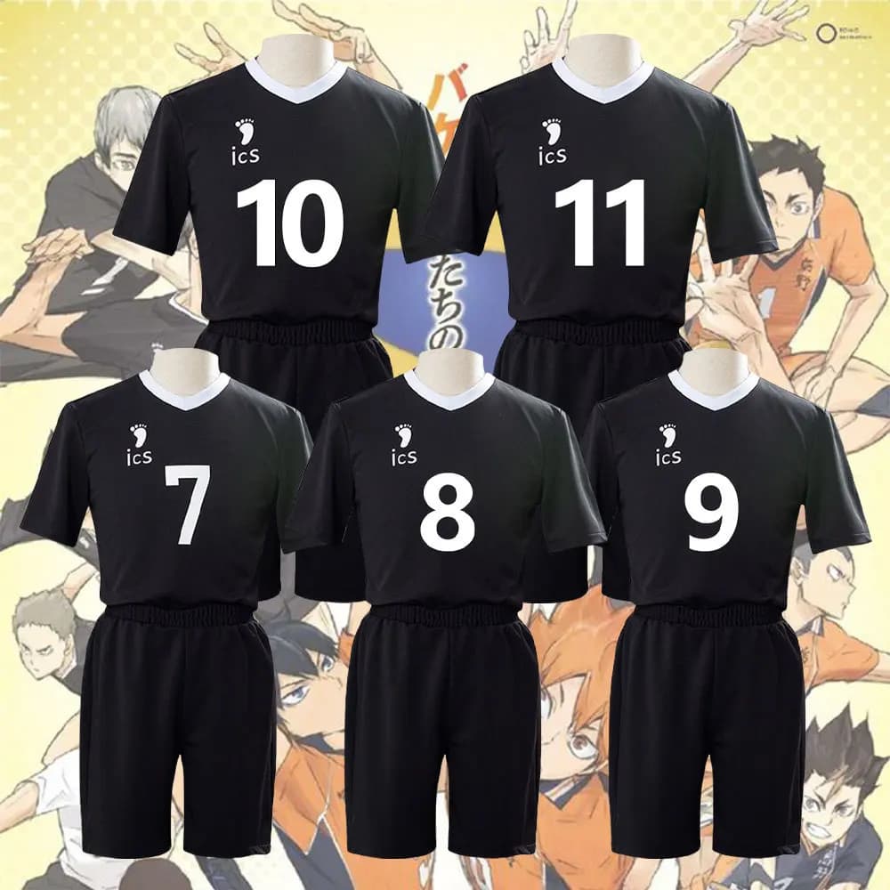 Volleyball Club Cosplay Costume Of Haidenizaki High School From The Anime "Haikyuu!!"