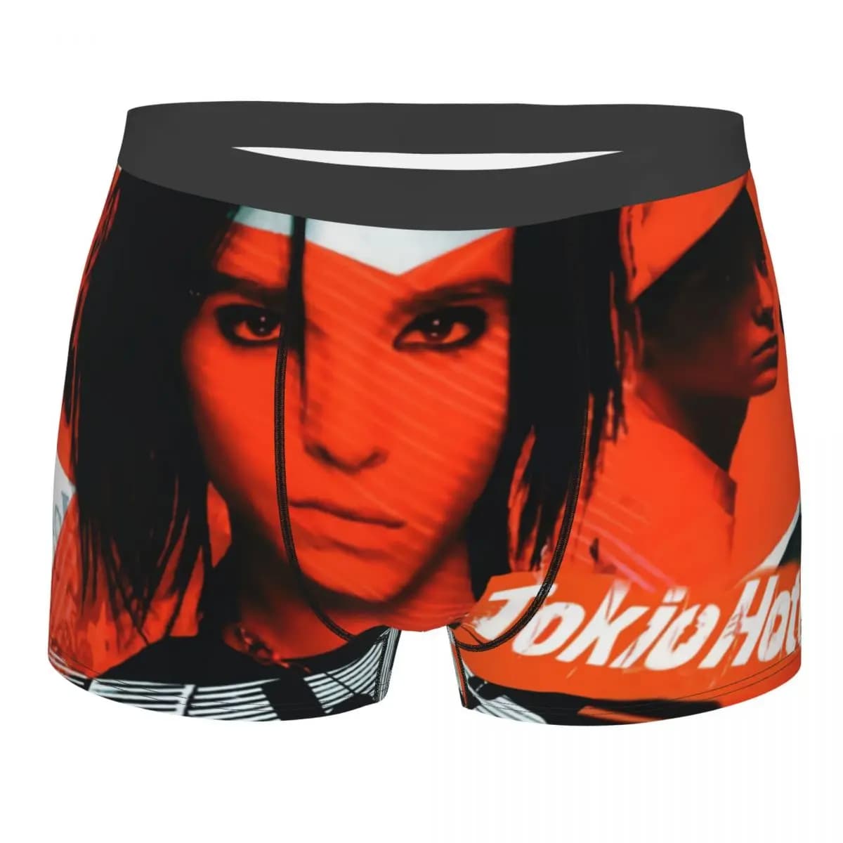 Intimo personalizzato per banda musicale rock Tokio Hotels, slip boxer elasticizzati da uomo