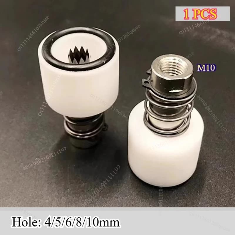 Lama dentata per perforatrice pneumatica, accessorio per macchine perforatrici e per la produzione di sacchetti, M10, fori da 5MM, 6MM, 8MM, 10MM