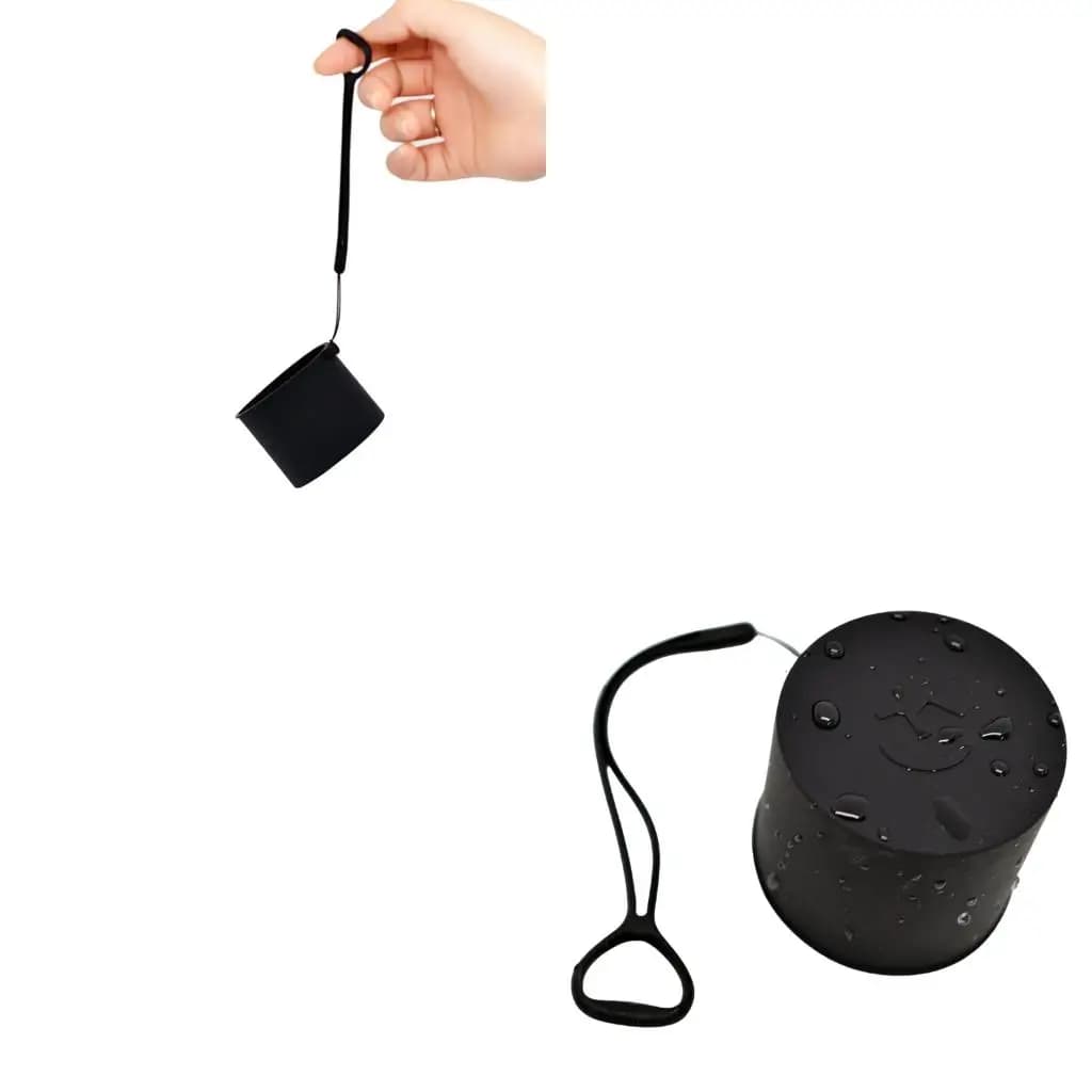 Soft Silicone DSLR Lens Cover Features Secure Wristband For DSLR Cameras Easy Carrying And Storage
