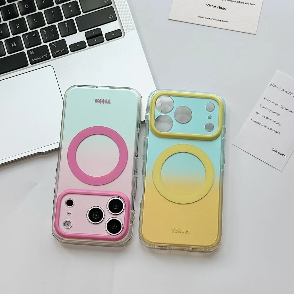 Fashion Candy Color Dazzle for Magsafe Camera Protector Phone Case For iPhone 17 16 15 14 Pro Max 17 16 Pro 15 Shockproof Cover
