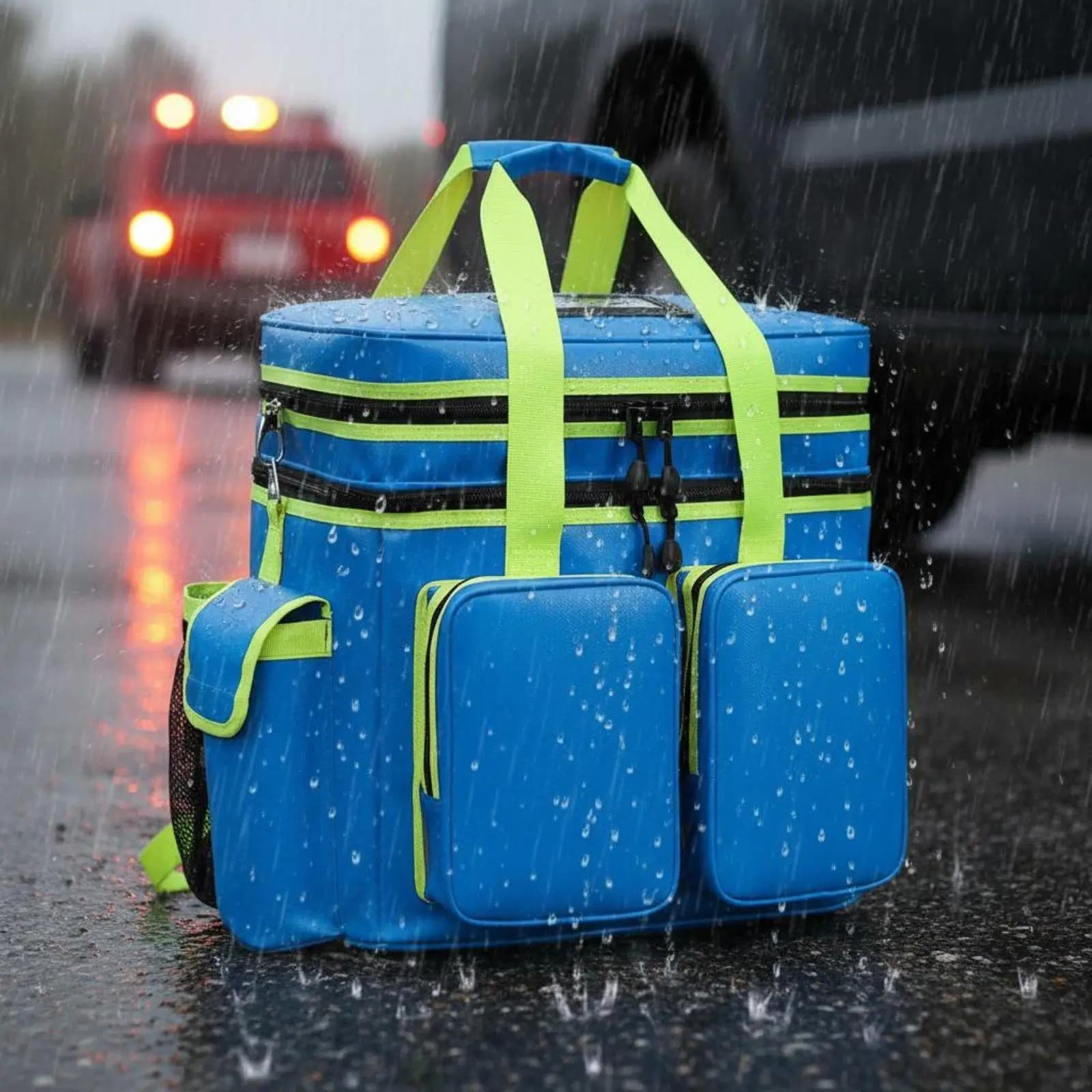 Paramedic Backpack Waterproof Emergency Pack Large First Aid Medical Bag for Field Responders Survival Complete Kit with