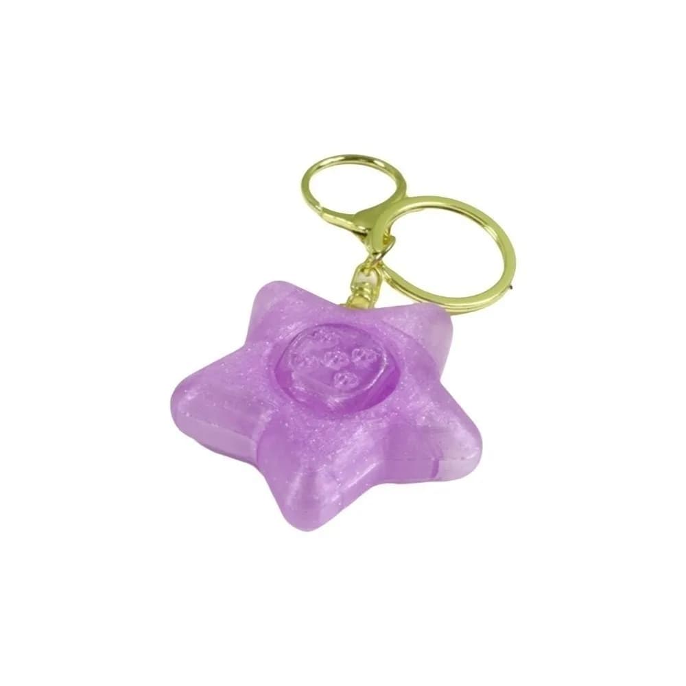 Hanging 3D Printed Rotating Dice Star Pendant PLA Mini Fidget Spinner Waterproof Anti-lost Funny Fidget Bag Charm
