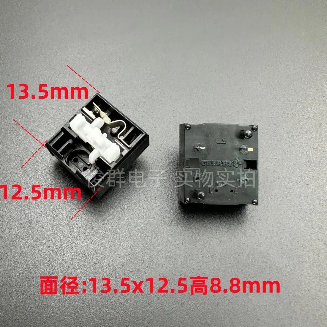 10pcs/mechanical keyboard shaft key switch computer micro-motion high-end game mechanical straight plug 2 feet