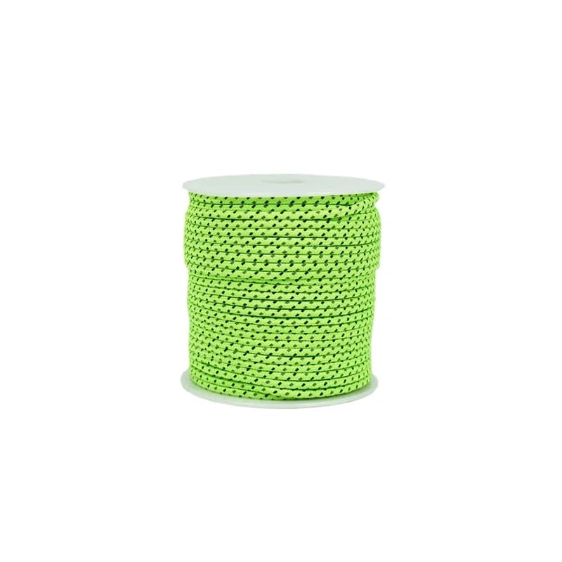 50M Paracord riflettente 2.5mm Cavo per paracadute Corda di sopravvivenza da campeggio esterna Durevole Ombrello Tenda Cordino Cinghia Stendibiancheria Corda