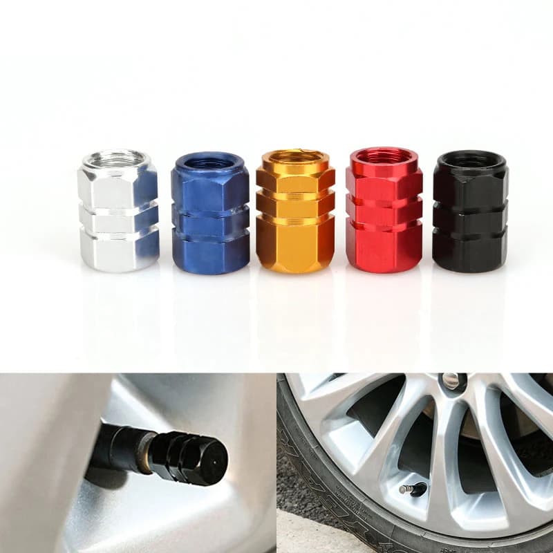 Airdust waterproof rim stem cover for cars Moto Bike 4 pieces