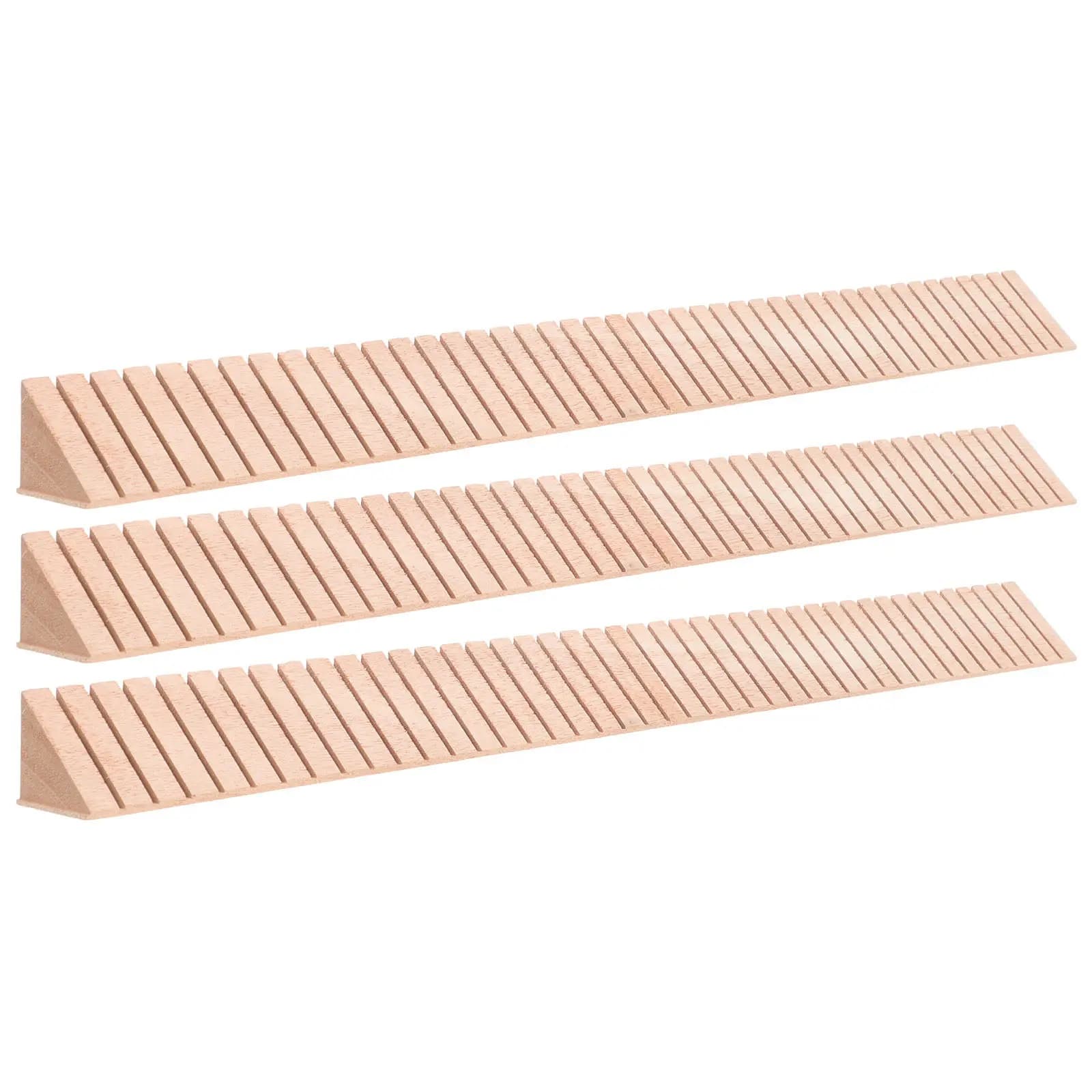 Set di 3 Bordi Decorativi in Legno per Chitarra, Strisce Flessibili per Decorazione, Parti di Ricambio per Chitarra Acustica, Classica, Ukulele e Basso