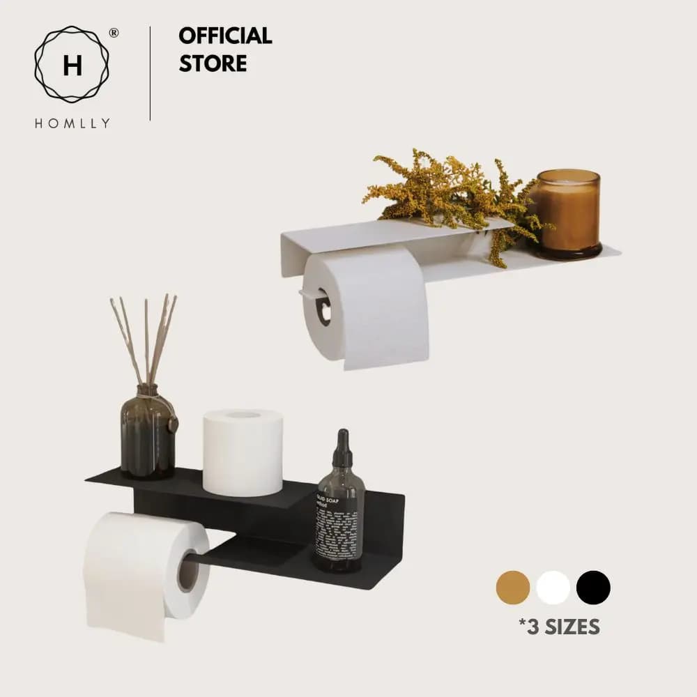 Homlly Tinn Porta carta igienica Porta carta igienica da bagno