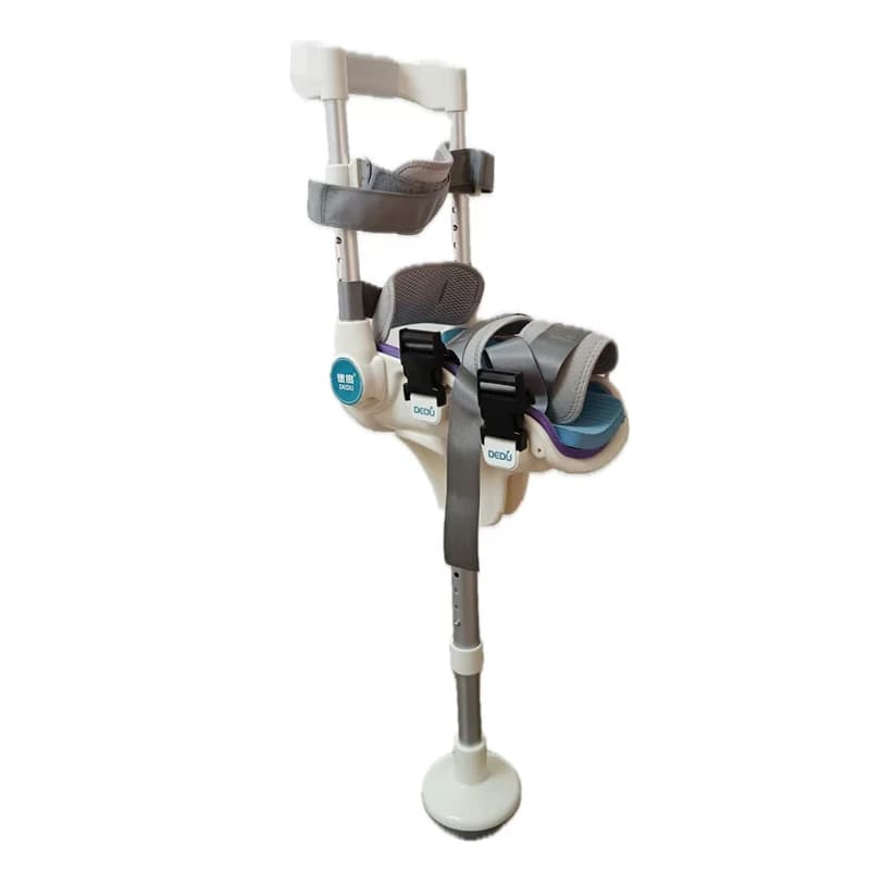 Supporto per frattura dell'articolazione della caviglia Stampella antiscivolo ed estensibile per lesioni alla caviglia Nessun supporto per la mano Stampella per gambe assistita per l'aiuto alla caviglia