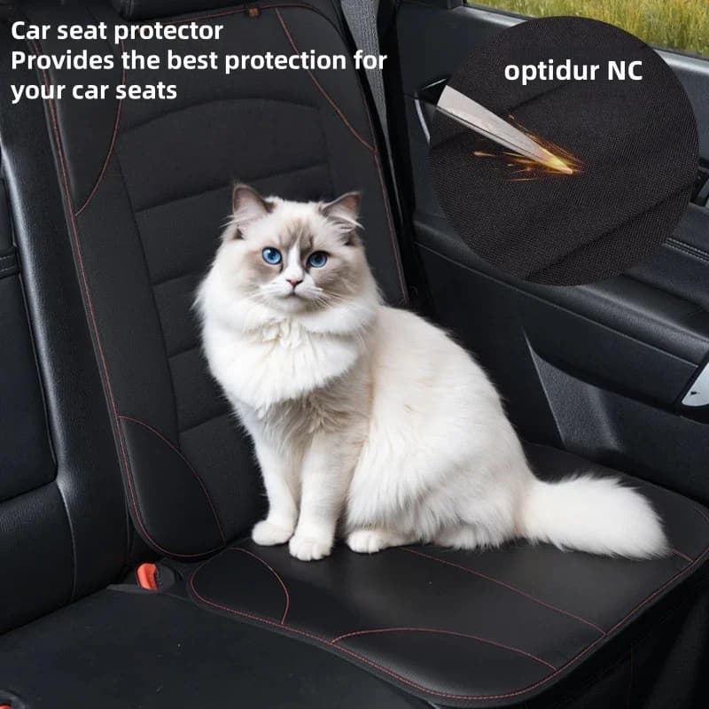 WEIYIN Tappetino Antiusura per Seggiolino Auto Bambini e Animali Domestici, Tappetino Antipolvere per Auto, Coprisedile Universale Anteriore e Posteriore