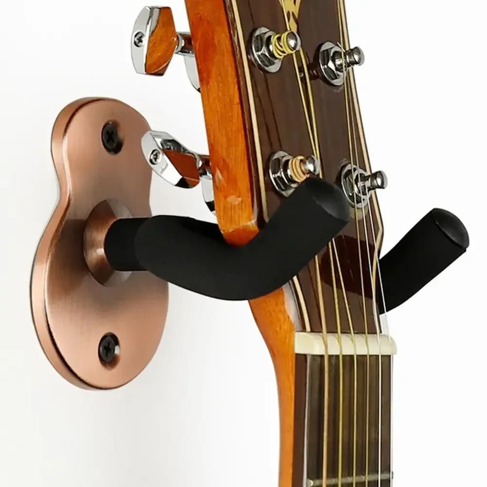 1PC Universal Metal Guitar Hanger Hook Wall Mount Non-slip Display Stand Rack for Electric Guitar Ukulele