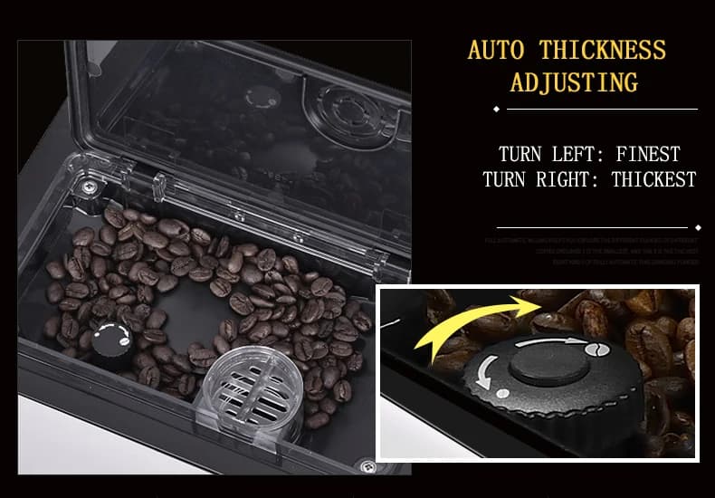 One-Touch Fully Automatic Integrated Portable Espresso Coffee Machine, Suitable for Home and Commercial Coffee Shop Use