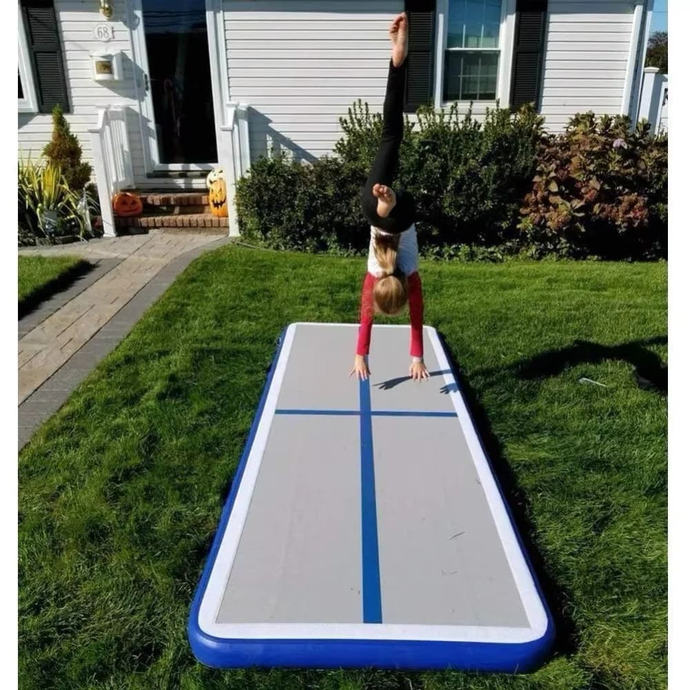 Airtrack 3m 4m 5m Inflatable Air Tumble Track Gym Mat Yoga Inflatable Air Gym Air Track Home use On Sale