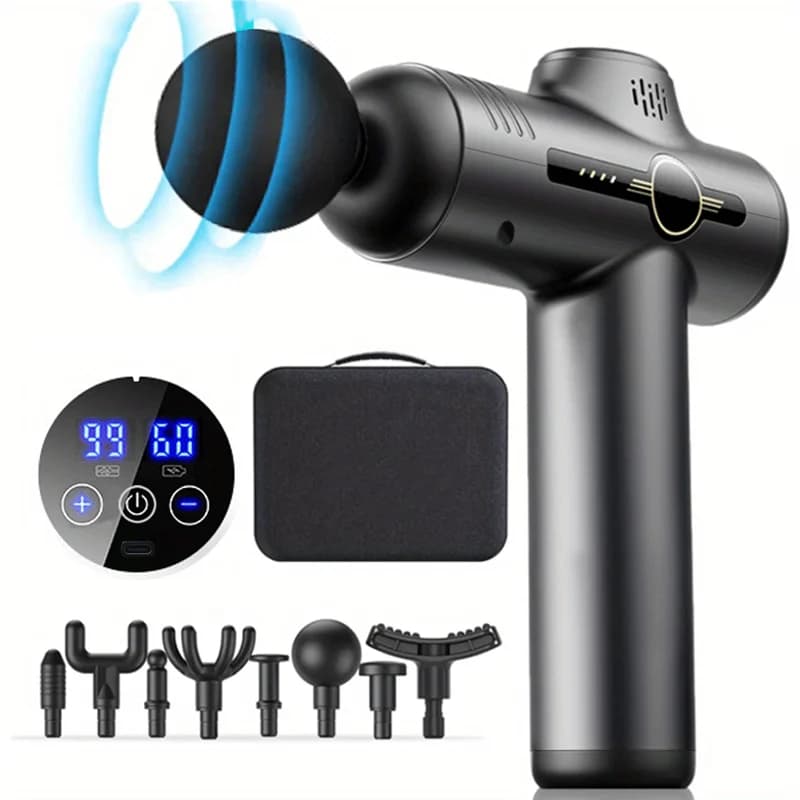 Massage Gun Fascia Deep Muscle Relaxing Body Collo Massage 99 Levels Electrical Fitness Equipment Noise reduction Male Female