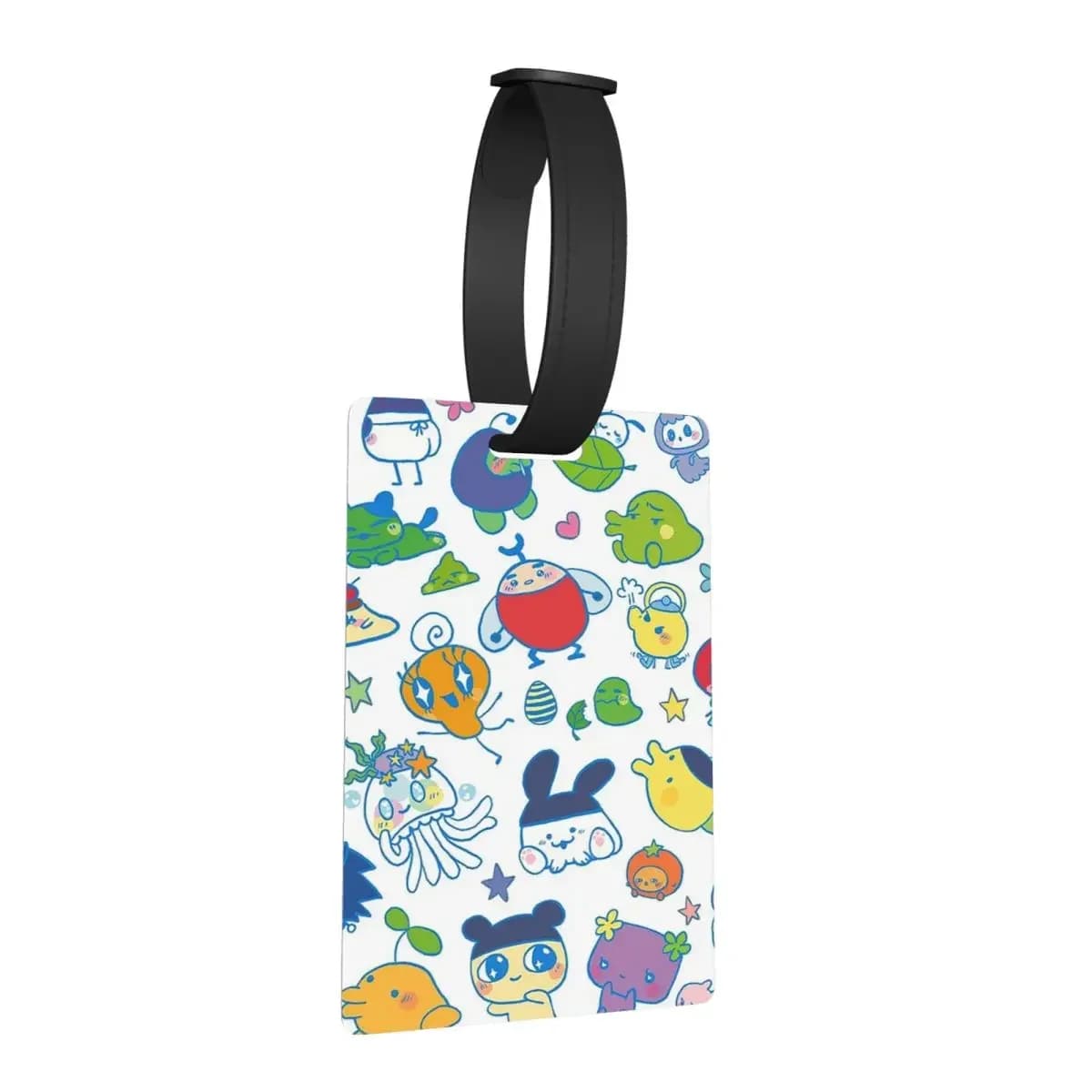 Tamagotchi Friends Etichette per bagagli Accessori per valigie Viaggi Bagagli portatili Etichetta d'imbarco Porta etichette ID Nome Indirizzo