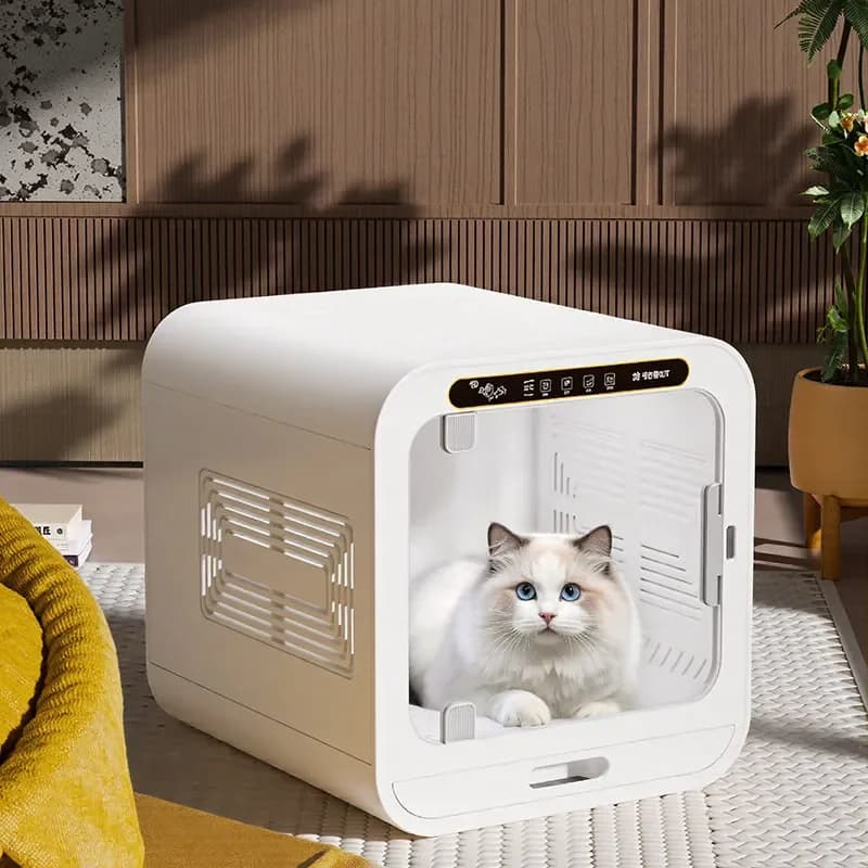 Smart Pet Dryer with Temperature Control for Cats and Dogs Home Pet Hair Dryer Grooming Blow Dryer for Bath Time Drying