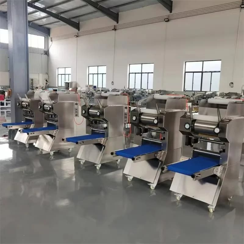 Customized High Efficiency Automatic Fresh Noodle Making Machine Stainless Steel Electric Commercial Pasta Maker Device