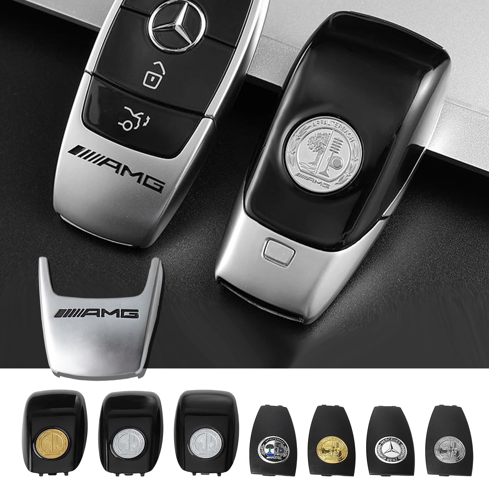Guscio Protettivo per Chiave Auto con Telecomando per Mercedes Benz AMG Classe A B C E M R G S GLA CLA CES CLS SLK GLK CLK